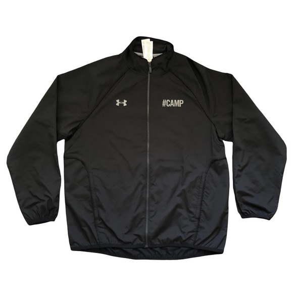 Under armour Black Loose Windbreaker (Size Large) - Picture 1 of 13
